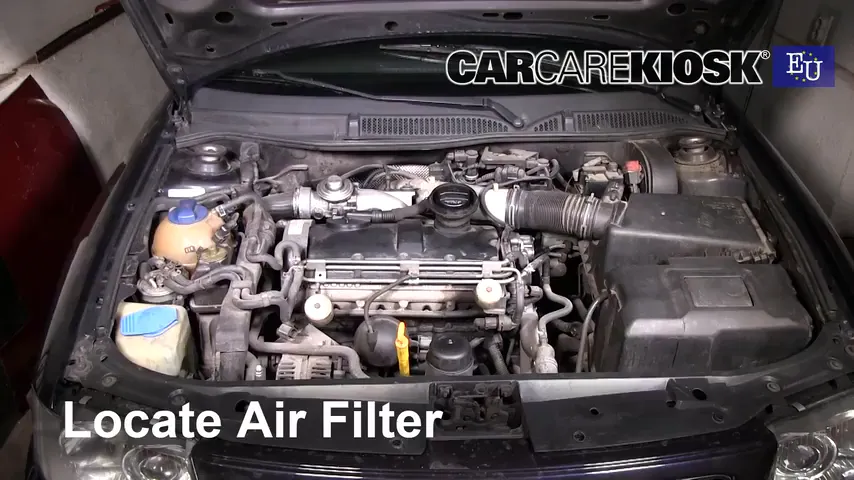 K&N Engineering Drop In Air Filter L4-1.6L Audi A3 03 main image 0